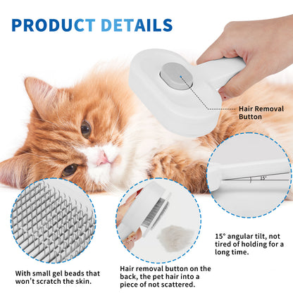 Efficient Universal Pet Hair Removal Comb, Gently Smoothing Out The Tangled Hair Of Your Beloved Pet, Carefully Caring For Every Gentle Touch