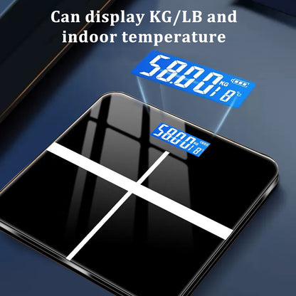 396-pound Weight Scale, Electronic Scale, High-precision Weight Scale,With LCD High-definition Display And Temperature Display Switchable KG,LB Units Durable And Safe, Suitable For Various Scenarios